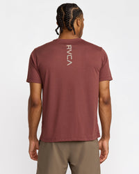 RVCA VA MARK FILL SHORT SLEEVE TEE - RDE