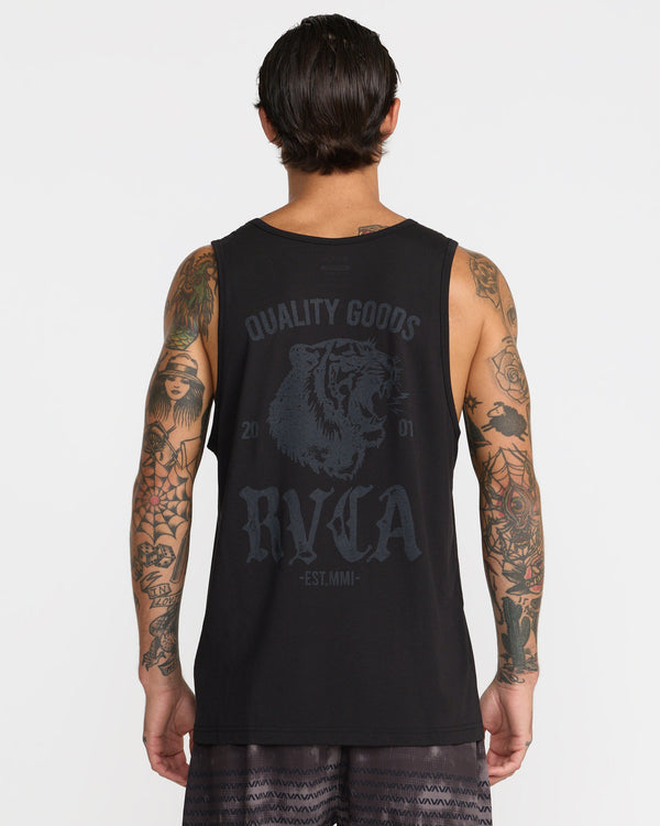 RVCA BIG CAT TANK - BLK