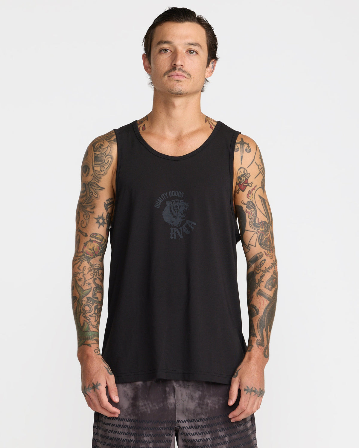 RVCA BIG CAT TANK - BLK