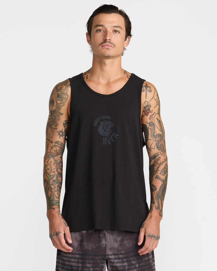 RVCA BIG CAT TANK - BLK