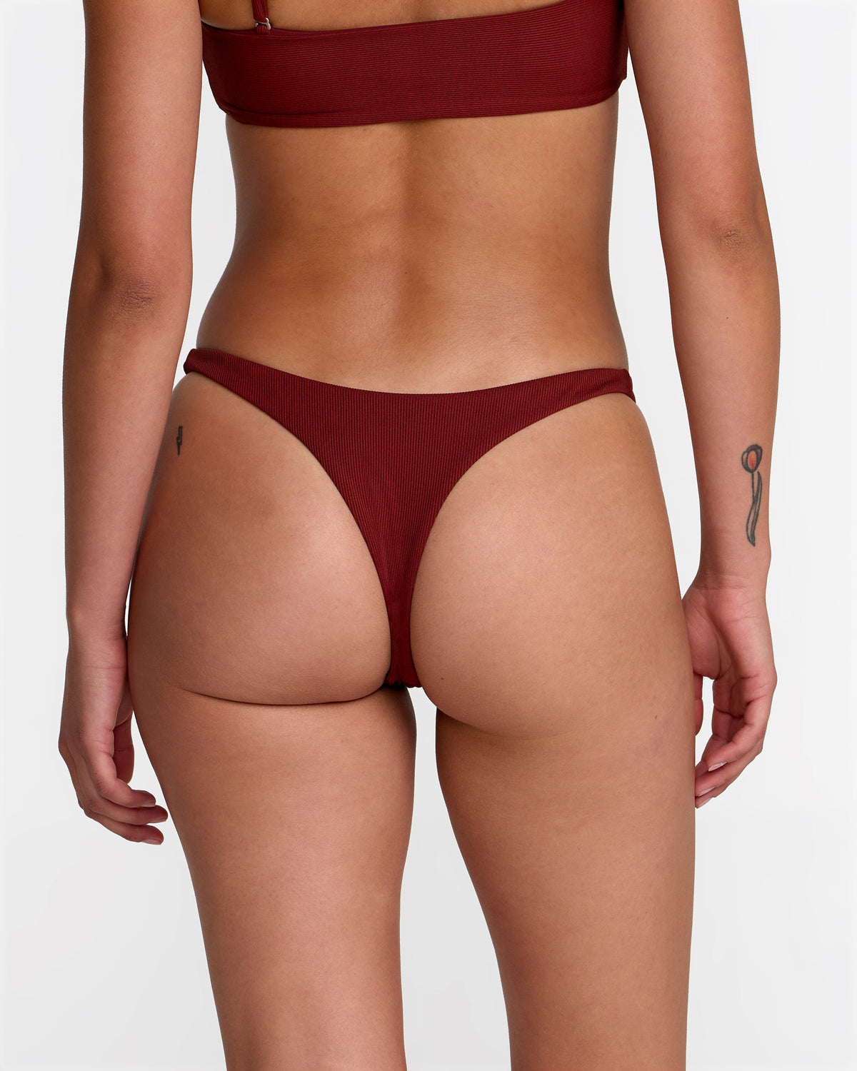 RVCA MICRO RIB ULTRA SKIMPY BIKINI BOTTOM - RSA0