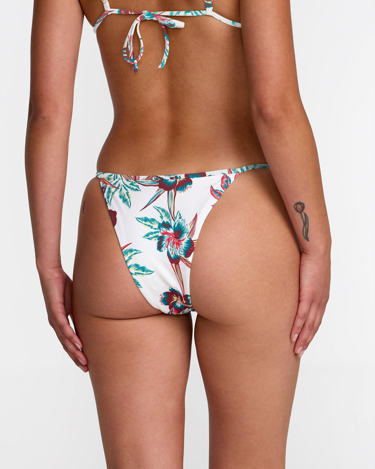 RVCA RIVIERA BINDED SKIMPY BIKINI BOTTOM - WPW