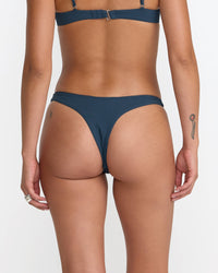RVCA FLAT RIB ULTRA SKIMPY BIKINI BOTTOM - BLT