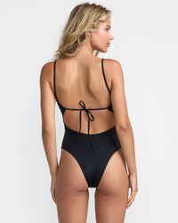 RVCA SOLID BASIC SCOOP ONE PIECE - RVB