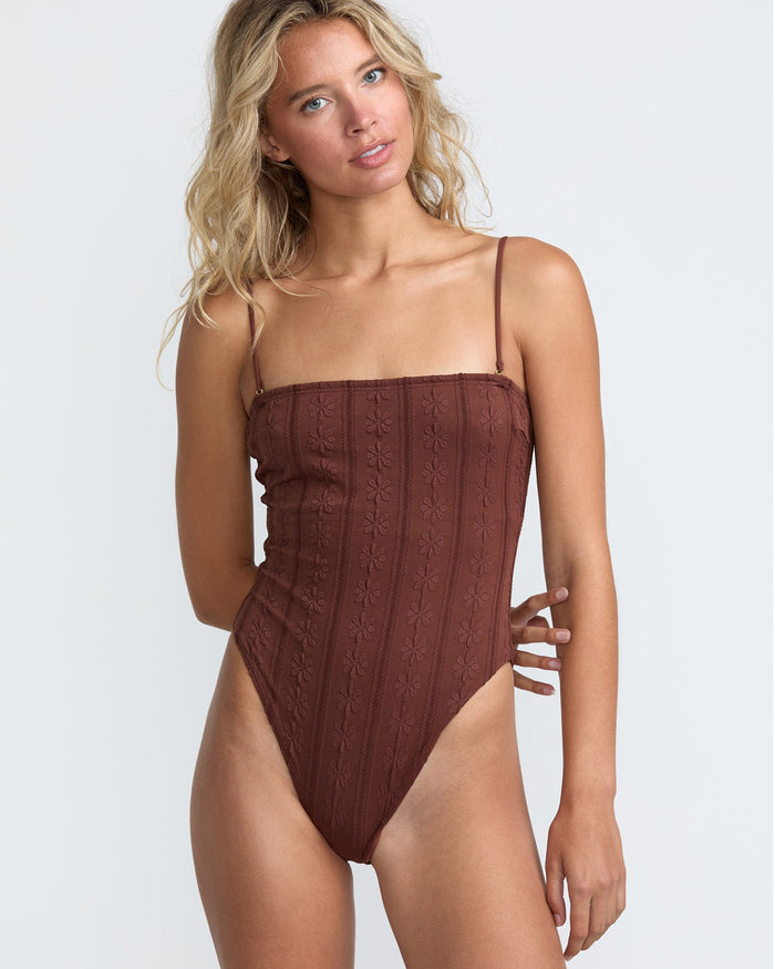 RVCA SWEETNESS TUBULAR ONE PIECE - MOC