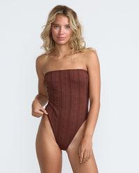 RVCA SWEETNESS TUBULAR ONE PIECE - MOC
