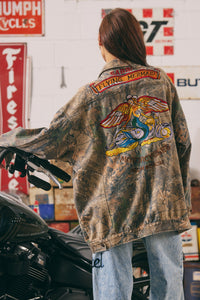 SABBI THE MERMAID WANDERING JACKET - TREE CAMO