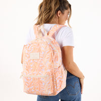ALOHA COLLECTION KEEP IT LIGHT BACKPACK / LEI STAND / PEACHY