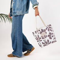 ALOHA COLLECTION REVERSIBLE TOTE / PALAKA FLEUR / NEPTUNE