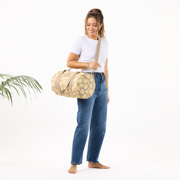 ALOHA COLLECTION SPORTY DUFFLE / PUAKENIKENI BUD / AFFOGATO