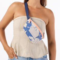 ALOHA COLLECTION MINI HIP PACK / SALINA TINY STRIPE / NAVY
