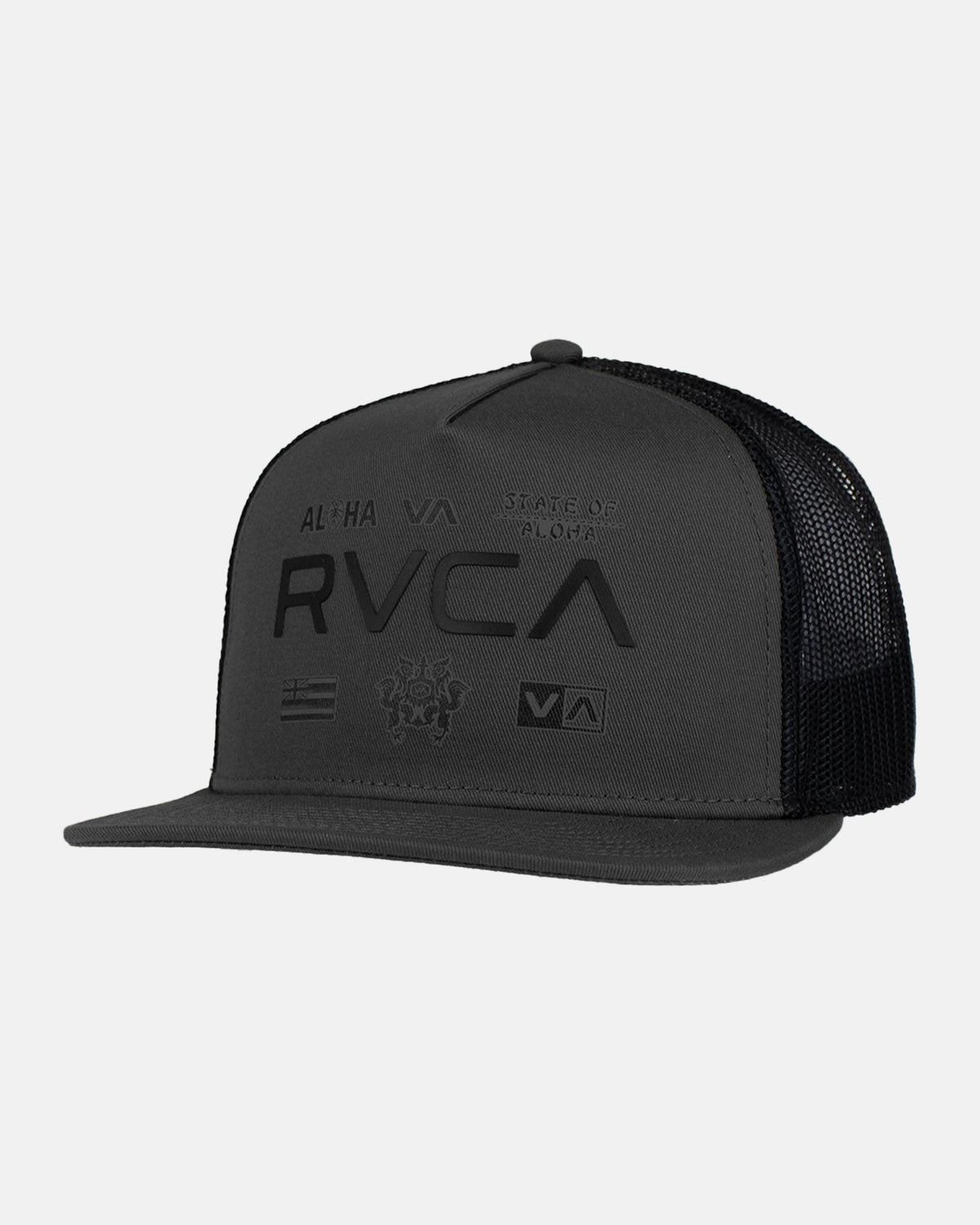 RVCA ALL BRAND 2.0 TRUCKER - BLK