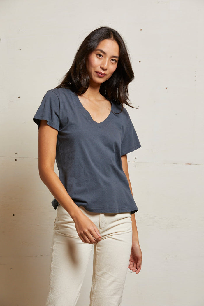 PERFECT WHTE TEE HENDRIX BASIC V - NIGHT T69