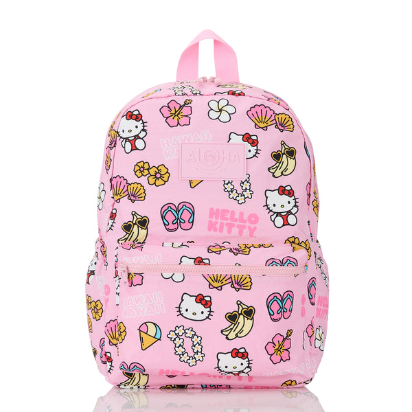 ALOHA COLLECTION BACKPACK / HELLO KITTY HI KAWAII ICONS / BLACK PINK – Work It Out