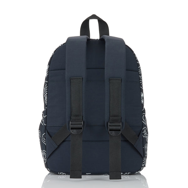ALOHA COLLECTION BACKPACK / HELLO KITTY ALOHA ICON / WHITE BLACK
