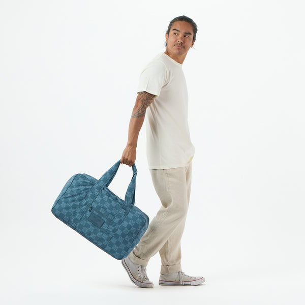 即日発送可ALOHA COLLECTION Pua Checkボストンバッグ ALOHA COLLECTION KEEP IT LIGHT WEEKENDER / PUA CHECK / SLATE