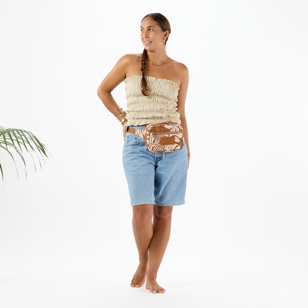 ALOHA COLLECTION HIP PACK / HOLOMUA HARDING / SANDSTONE TOFFEE