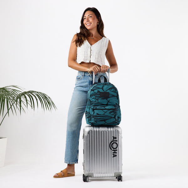 ALOHA COLLECTION KEEP IT LIGHT BACKPACK / AHI / ATLANTIC BLACK