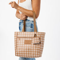 ALOHA COLLECTION GO-TO TOTE / PALAKA / TOFFEE