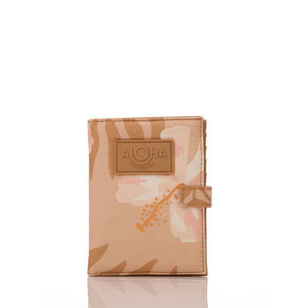 ALOHA COLLECTION PASSPORT HOLDER / ADRIFT / CAMEL