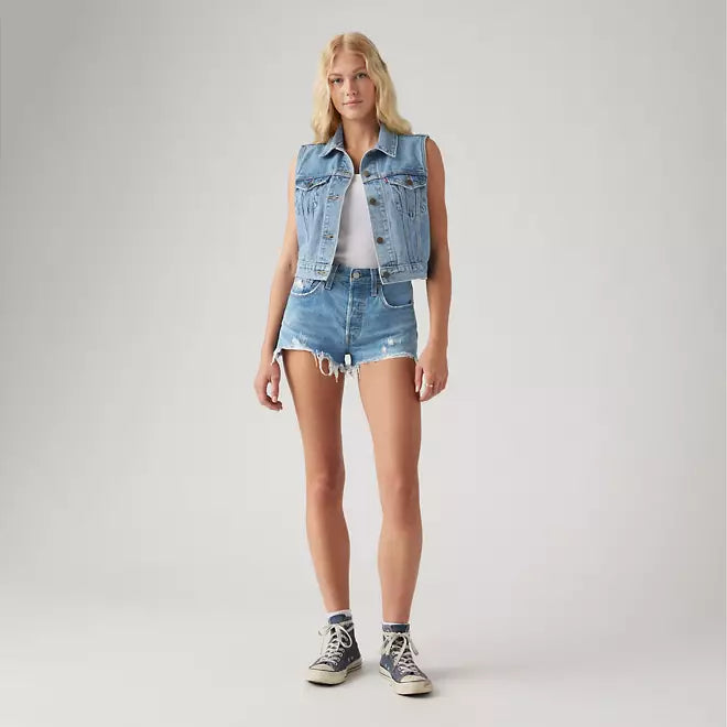 LEVIS 501 ORIGINAL FIT HIGH RISE WOMENS SHORTS - OXNARD ATHENS 0081