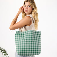 ALOHA COLLECTION REVERSIBLE TOTE / APPLIQUE / VINEYARD