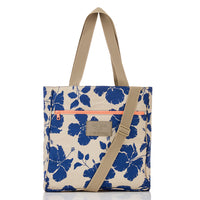 ALOHA COLLECTION DAILY TOTE / SALINA TINY STRIPE / NAVY