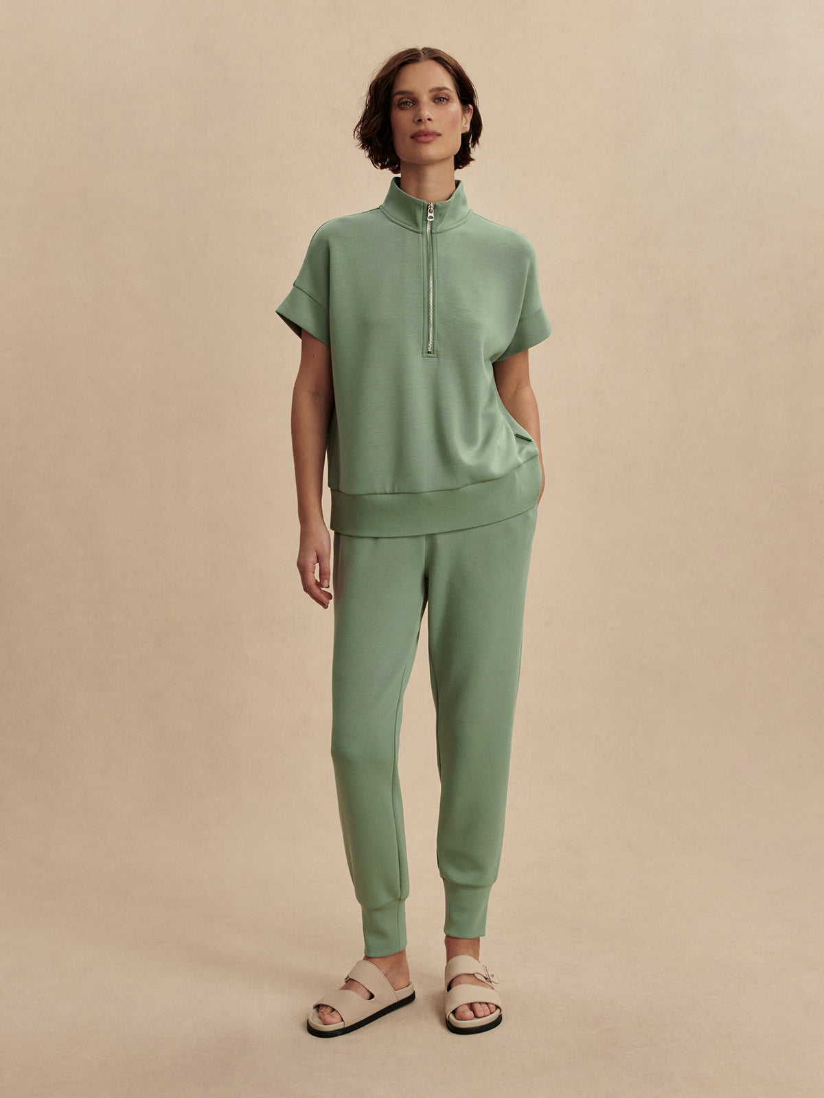 VARLEY SLIM CUFF PANT 27.5" - SHADOW MARL