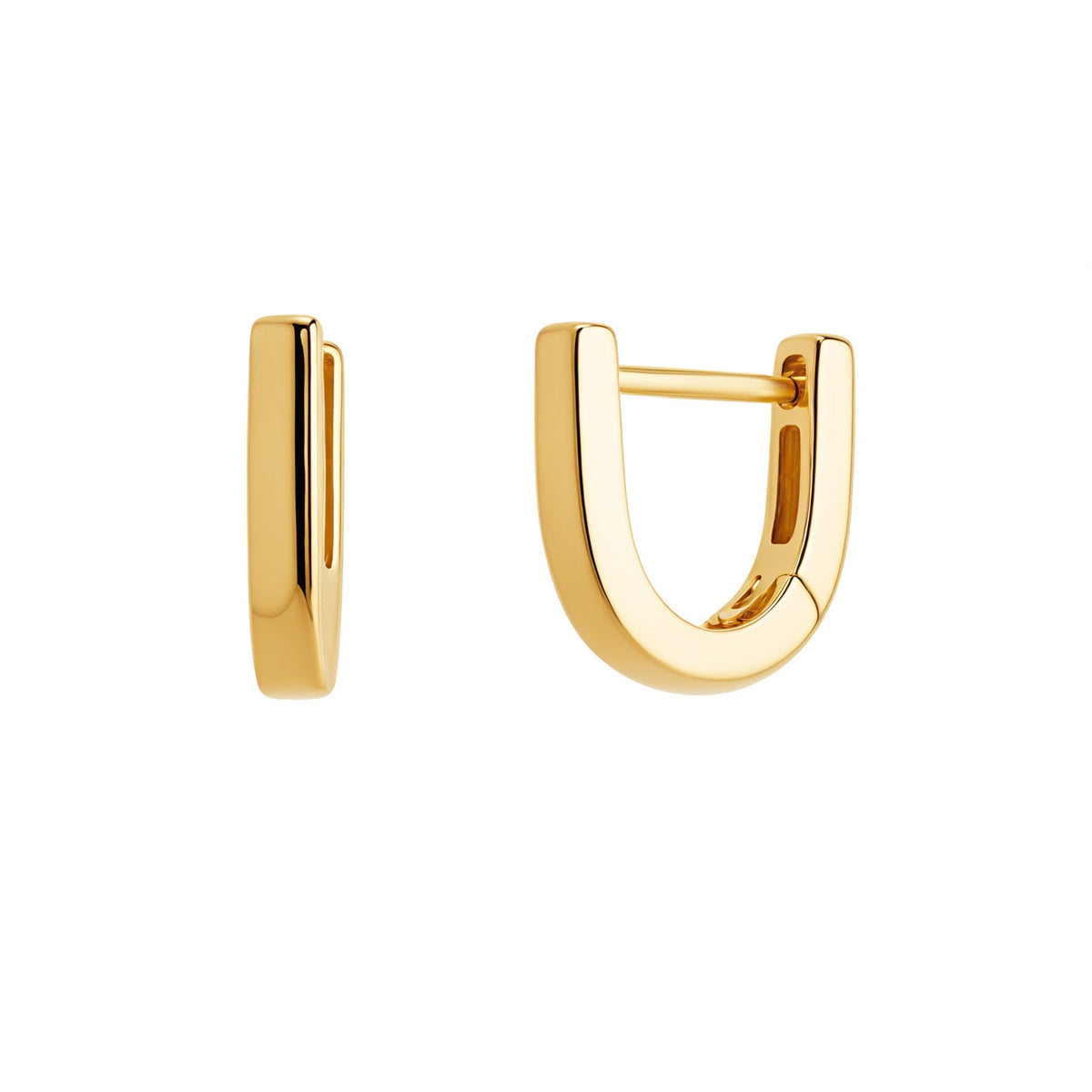LOVE ME KNOT MILAN HOOPS - GOLD