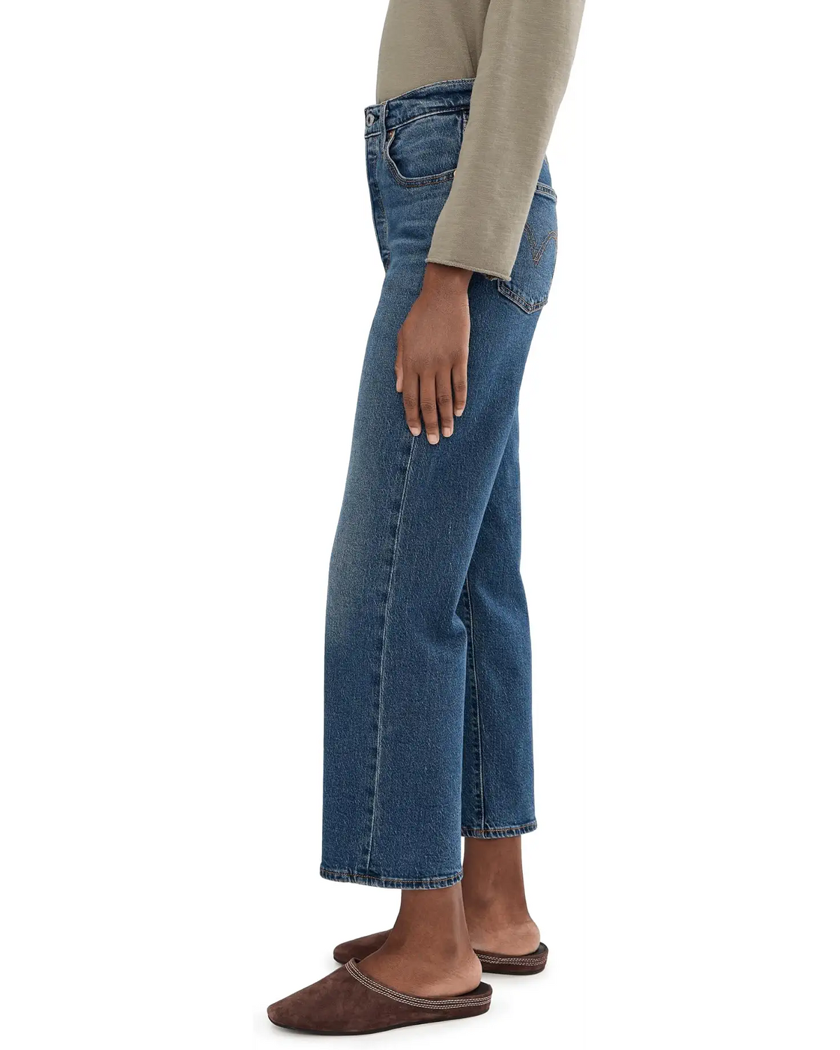 LEVIS RIBCAGE STRAIGHT ANKLE WOMENS JEANS - ANALYZE THIS LTW 0281