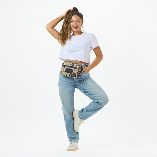 ALOHA COLLECTION KEEP IT LIGHT HIP PACK / ARECA / FRAPPE/BLACK
