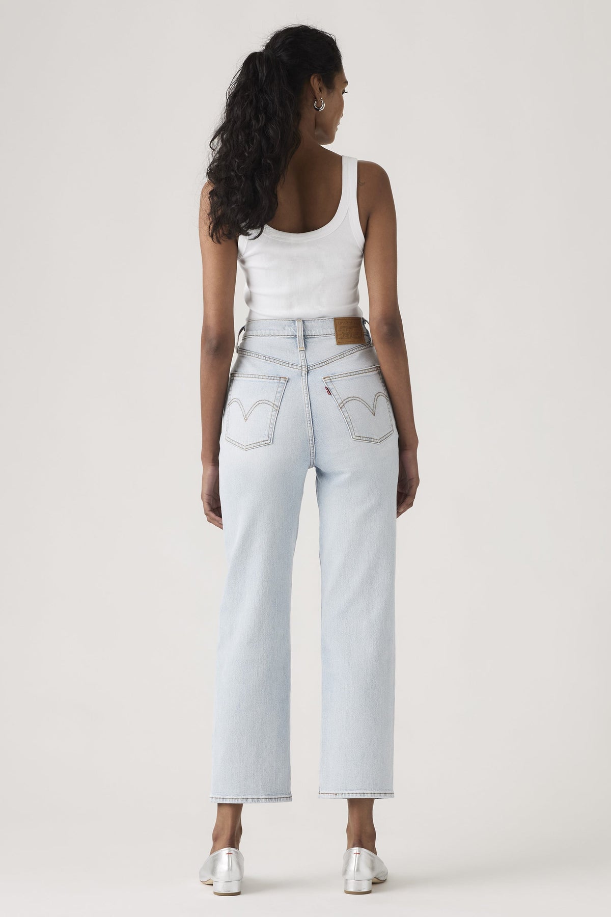 LEVIS RIBCAGE STRAIGHT ANKLE WOMENS JEANS - FILTER HER 0282