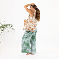 ALOHA COLLECTION DAILY TOTE / TEXTILE CONE / BROWN SUGAR
