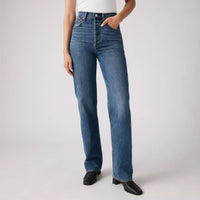 LEVI'S RIBCAGE FULL LENGTH JEANS - VALLEY VIEW 0007