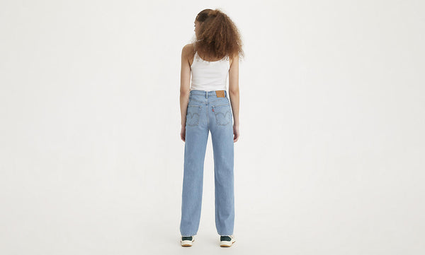 LEVI'S RIBCAGE FULL LENGTH JEANS - SAMBA TANGO 0010