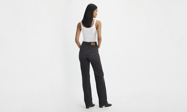 LEVI'S RIBCAGE FULL LENGTH JEANS - STATIC NOISE OVERLOAD 0011