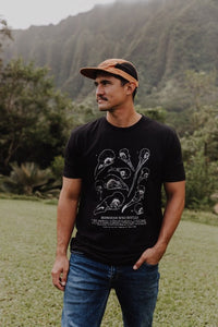 LAULIMA HAWAIIAN BIRD SKULL TEE