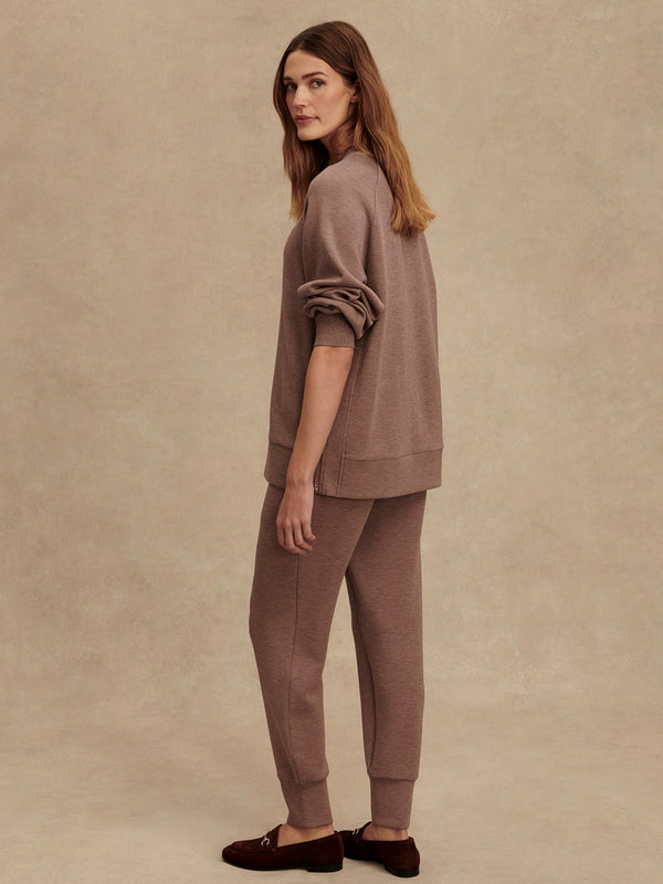 VARLEY SLIM CUFF PANT 27.5" - DEEP TAUPE