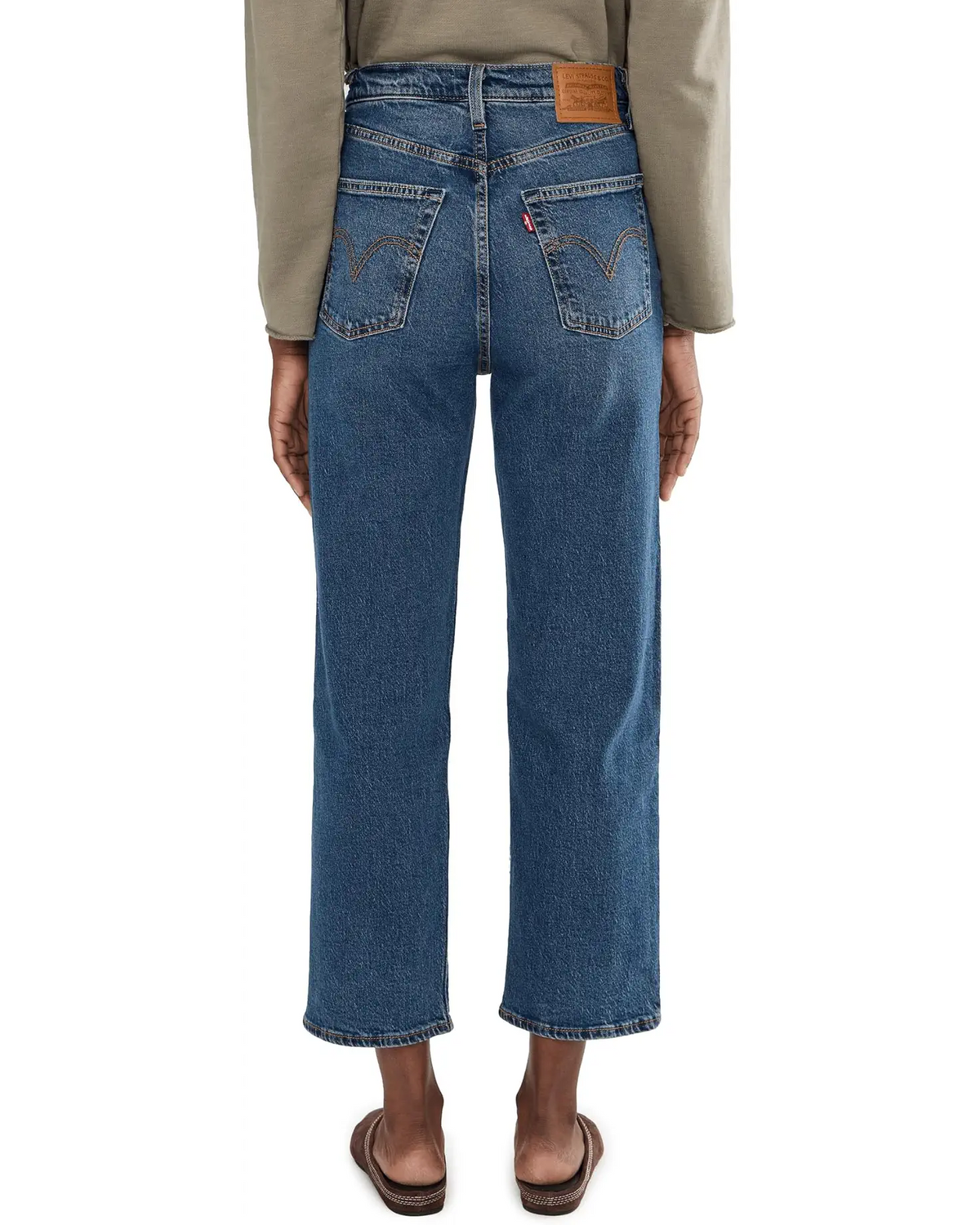 LEVIS RIBCAGE STRAIGHT ANKLE WOMENS JEANS - ANALYZE THIS LTW 0281
