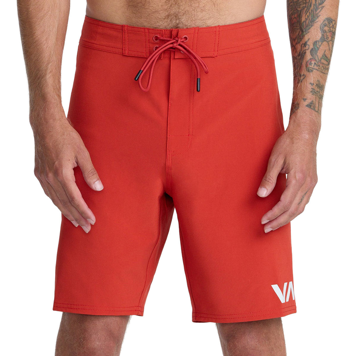 RVCA VA LG TRUNK - RED