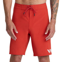 RVCA VA LG TRUNK - RED