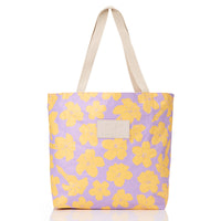 ALOHA COLLECTION REVERSIBLE TOTE / PUAKENIKENI BUDS / UBE