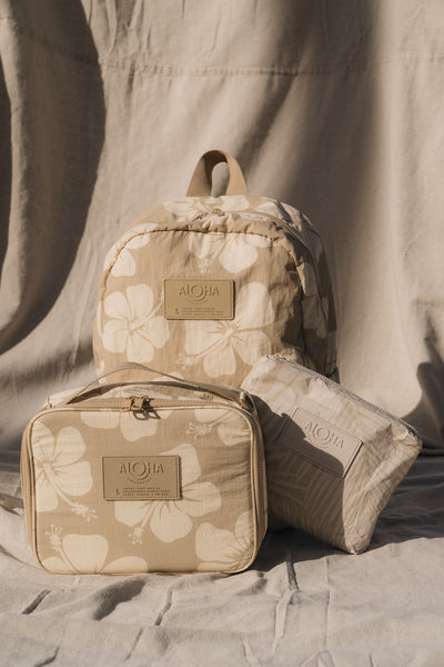ALOHA COLLECTION LUNCH BOX / HANA HOU / CREME DUNE