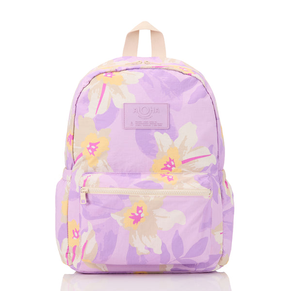 ALOHA COLLECTION KEEP IT LIGHT BACKPACK / MAKANA / LAVANDE – Work