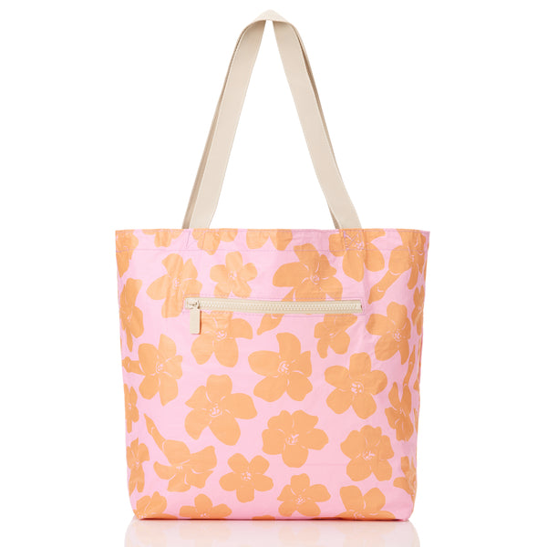 ALOHA COLLECTION REVERSIBLE TOTE / PUAKENIKENI BUDS / UBE