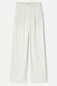 BRIXTON LUDLOW TROUSER PANT - OFF WHITE