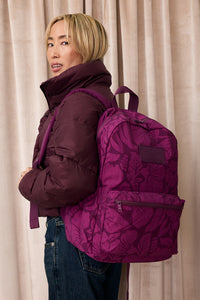 ALOHA COLLECTION KEEP IT LIGHT BACKPACK / HEIPUA / PLUM