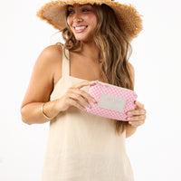 ALOHA COLLECTION MINI / TINY CHECK / BLUSH