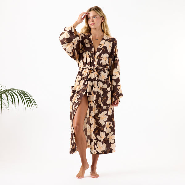 ALOHA COLLECTION ROBE / TAHAA / COCONUT