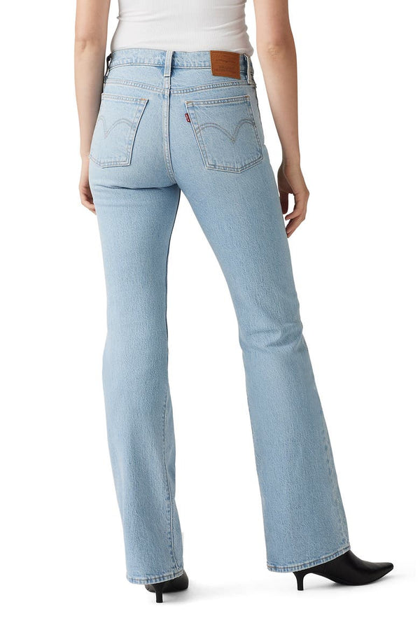 LEVIS WEDGIE BOOTCUT WOMENS JEANS - BLASTED STONE CLEAN PSK 0003